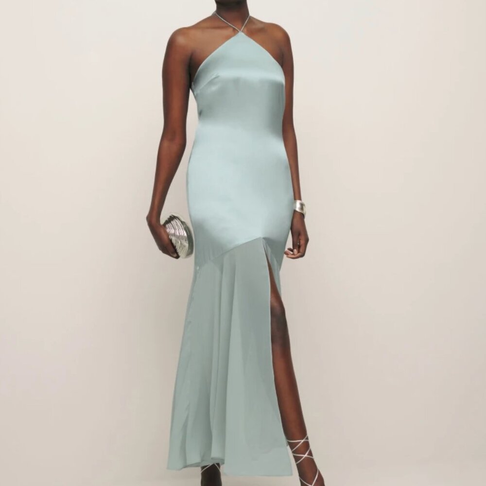 Reformation Tosca Silk Dress